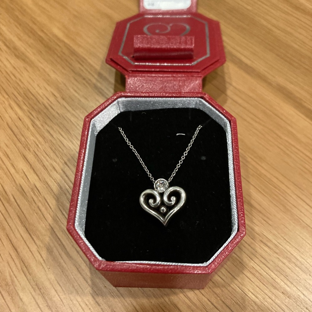 Brighton heart necklace.